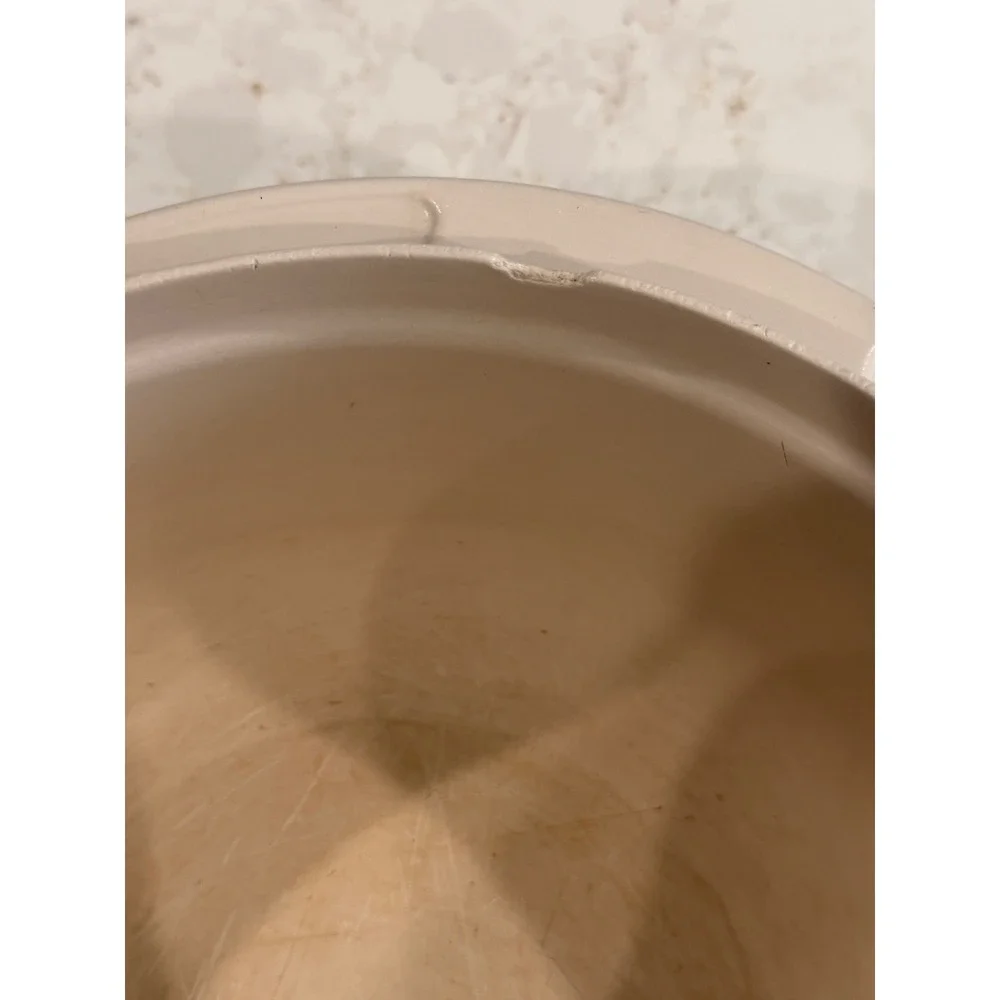 Vintage Tupperware Ultra 21 Almond 2Qt Casserole Dish with Steamer Insert 1740-1
